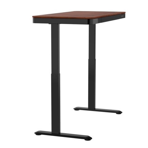 Activejet Biurko z elektryczną regulacją wysokości ET119W-C czarny/orzech. Wymiar blatu 140 x 70 cm.