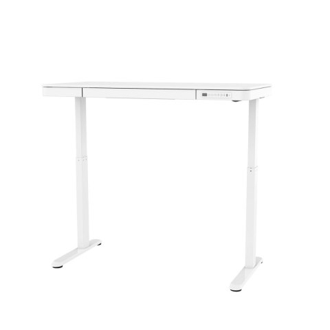 Activejet Biurko z elektryczną regulacją wysokości ET119W-C w kolorze białym. Wymiar blatu 140 x 70 cm.
