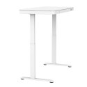 Activejet Biurko z elektryczną regulacją wysokości ET119W-C w kolorze białym. Wymiar blatu 140 x 70 cm.