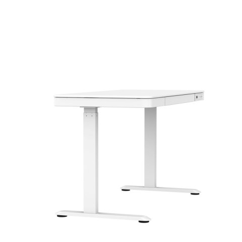 Activejet Biurko z elektryczną regulacją wysokości ET119W-C w kolorze białym. Wymiar blatu 140 x 70 cm.