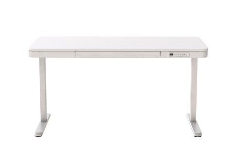 Activejet Biurko z elektryczną regulacją wysokości ET119W-C w kolorze białym. Wymiar blatu 140 x 70 cm.
