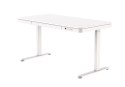 Activejet Biurko z elektryczną regulacją wysokości ET119W-C w kolorze białym. Wymiar blatu 140 x 70 cm.