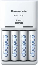 ŁADOWARKA PANASONIC BASIC + 4x AA ENELOOP 2000 mAh
