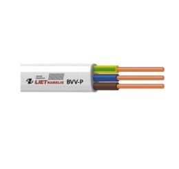 CABLE BVV-P 3X1.5 WHITE 50M