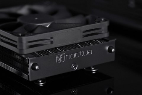 Noctua NH-L9A-AM5 CHROMAX.BLACK system chłodzenia komputerów Procesor Chłodnica powietrza 9,2 cm Czarny 1 szt.