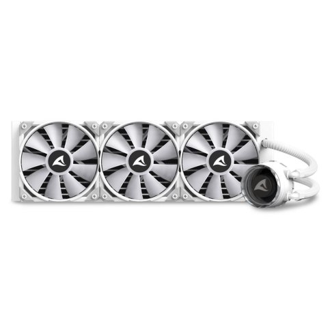 Sharkoon S90 Procesor Chłodnica cieczy all-in-one 12 cm Biały 1 szt.