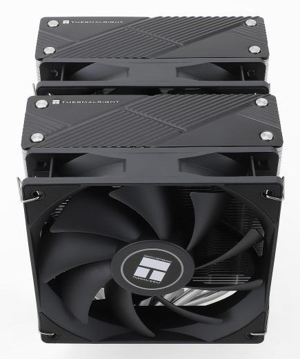 Thermalright Phantom Spirit 120 Procesor Chłodnica powietrza 12 cm Czarny 1 szt.