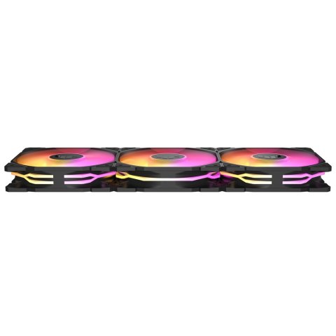 ASUS TUF GAMING TR120 ARGB 3IN1 Black Obudowa komputera Chłodnica powietrza 12 cm Czarny