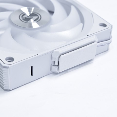 Bezprzewodowy wentylator Lian Li UNI FAN CL, 3-pak - 120mm, biały