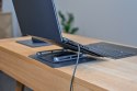 MEDIA-TECH REGULOWANA, OBRACANA, ERGONOMICZNA PODSTAWKA POD LAPTOPA LAPTOP STAND ROTO MT2662