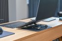 MEDIA-TECH REGULOWANA, OBRACANA, ERGONOMICZNA PODSTAWKA POD LAPTOPA LAPTOP STAND ROTO MT2662