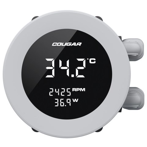 COUGAR CGR-PSDVARGB-W-240 Procesor Chłodnica cieczy all-in-one 12 cm Biały