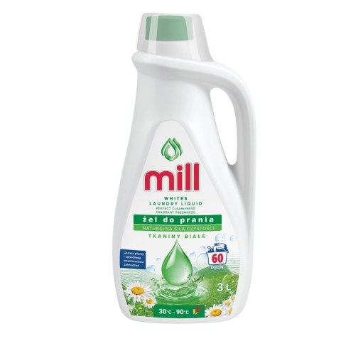 MILL Żel do prania tkanin UNIWERSALNY 3l, 60 prań