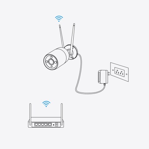 Kamera IP zewnętrzna REOLINK W330 4K Wi-Fi