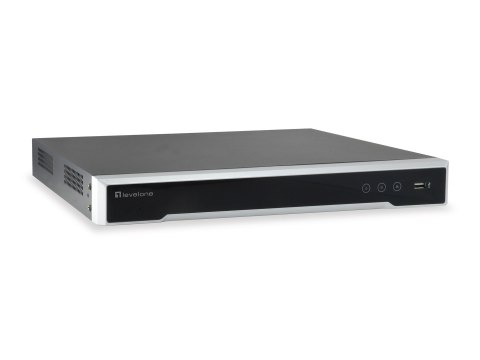 Rejestrator sieciowy LevelOne 8-kanałowy/ 2xHDD/ 8MP/GEMINI