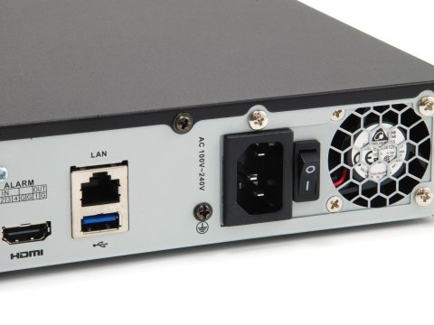 Rejestrator sieciowy LevelOne 8-kanałowy/ 2xHDD/ 8MP/GEMINI
