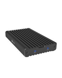 ICY BOX IB-2817M-C32 Obudowa SSD Czarny M.2