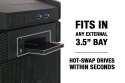 Icy Dock flexiDOCK MB521SP-B Czarny