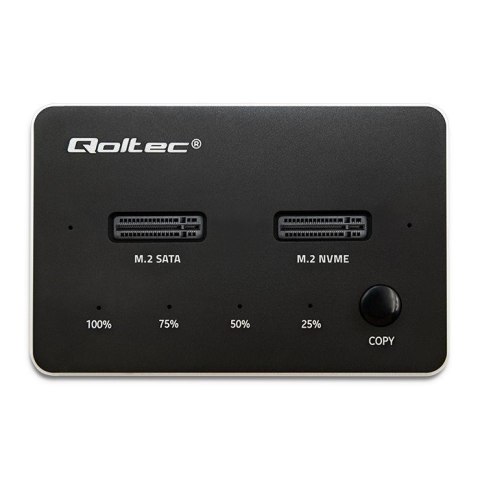 Stacja dokująca dysków SSD M.2 NVMe SATA USB-C DUAL 2 x 2TB