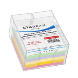 ND39_154144 KUBIK PLAST 85X85X50 OFFICE KOL STK FOL 1/50 STARPAK