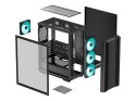Deepcool Case CC560 V2 Black Mid-Tower Power supply included No