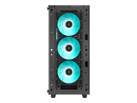 Deepcool Case CC560 V2 Black Mid-Tower Power supply included No