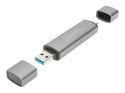 Digitus DIGITUS Podwójny czytnik kart Hub USB-C / USB 3.0, OTG | Digitus | Czytnik kart - USB 3.0/USB-C | DA-70886