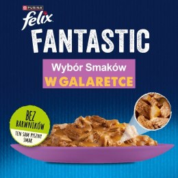 PURINA Felix MIX Smaków - mokra karma dla kota - 120x85 g