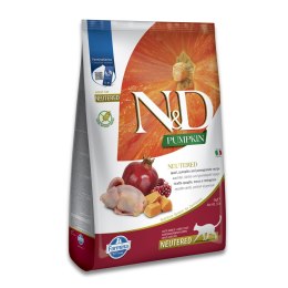 Farmina N&D Pumpkin Neutered sucha karma z przepiórką dla kotów po zabiegu kastracji 5kg