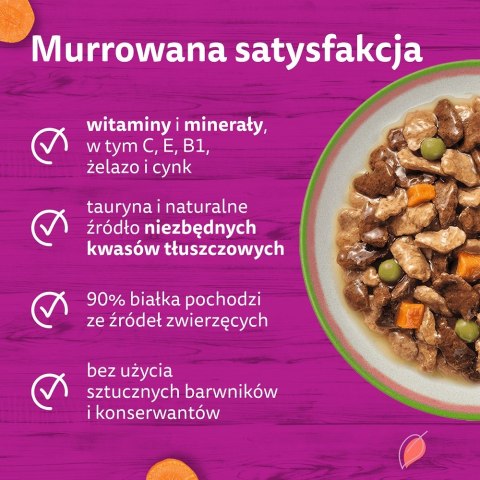 Whiskas Tasty mix wybór szefa kuchni w sosie mokra karma dla kota 40x85g