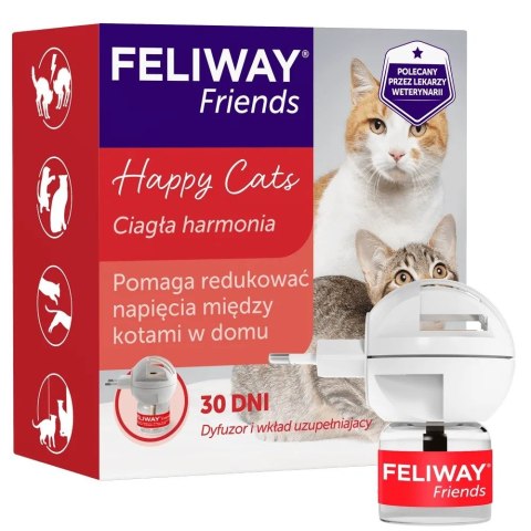 Ceva Feliway Friends komplet dyfuzor + wkład 48ml