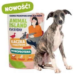 ANIMAL ISLAND Monoproteina cielęcina/kaczka/indyk karma dla psa 9×300g