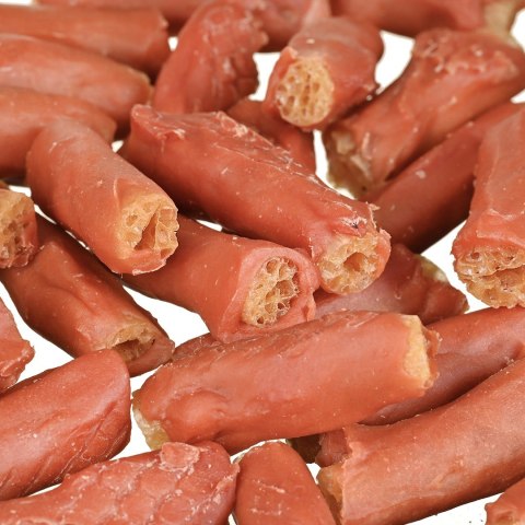 PETITTO Rurki ryżowe z łososiem dla psa 500g