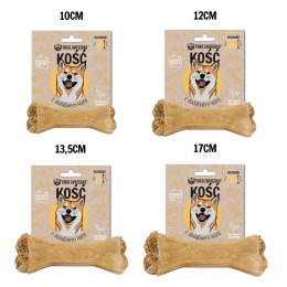 Paka Zwierzaka Kość z dodakiem kozy XL-17 cm 115g