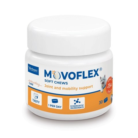 VIRBAC MOVOFLEX miękkie korokiety na stawy dla psa L