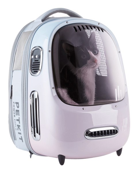 PETKIT Breezy 2.0 Plecak podróżny dla zwierząt (Różowy) Transporter
