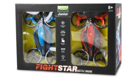 Zestaw dronów bojowych Amewi FightStar czerwono-niebieski RTF (25344)