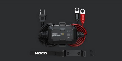 GENIUS2DEU 2A Direct-Mount Battery Charger