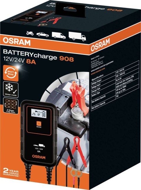 Ładowarka akumulatorów Battery charge 908