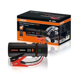 Urządzenie rozruchowe OJS020, napięcie: 12 V, prąd rozruchu: 250 A, szczytowy prąd rozruchu: 1000 A, waga: 0,9 kg funkcja Boost,