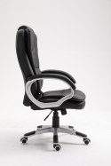 Activejet Fotel biurowy z masażem, podgrzewany YK7304 czarny