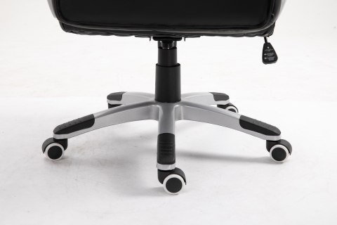 Activejet Fotel biurowy z masażem, podgrzewany YK7304 czarny