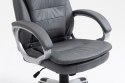 Activejet Fotel biurowy z masażem, podgrzewany YK7304 szary