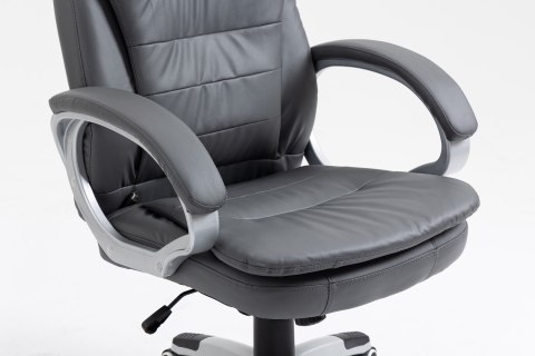 Activejet Fotel biurowy z masażem, podgrzewany YK7304 szary