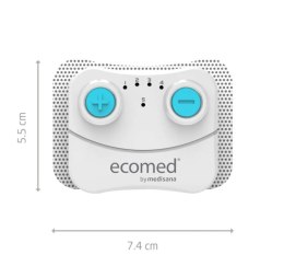 Bezprzewodowe urządzenie do terapii bólu TENS Ecomed by Medisana TT-10E 5 programów terapeutycznych | 10 poziomów intensywności 