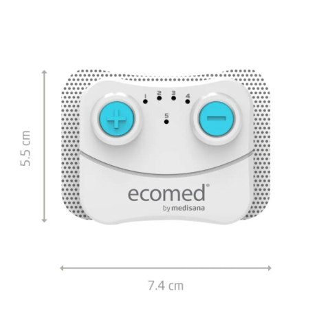 Bezprzewodowe urządzenie do terapii bólu TENS Ecomed by Medisana TT-10E