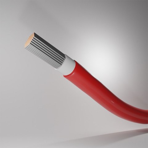 Kabel solarny fotowoltaiczny 6mm2 100m czerwony