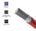 Kabel solarny fotowoltaiczny 6mm2 100m czerwony