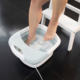 Masażer do stóp Medisana FS 886 składana konstrukcja | 3 wymienne nakładki | masaż bąbelkowo-wibracyjny