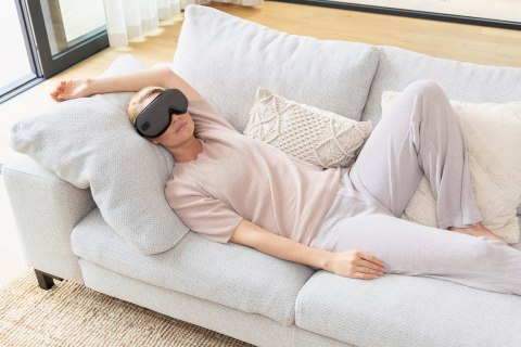 Masażer oczu Medisana EM 150 5 programów masażu | funkcja ogrzewania | Bluetooth | 40 x 210 x 100 mm